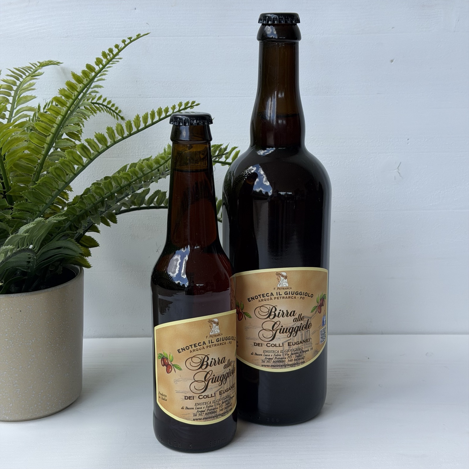 Birra artigianale alle giuggiole dei Colli Euganei