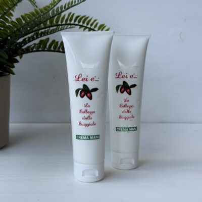 Crema mani alle giuggiole dell'Enoteca Il Giuggiolo