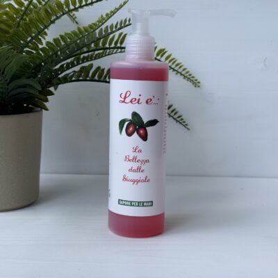 Sapone liquido mani alle giuggiole