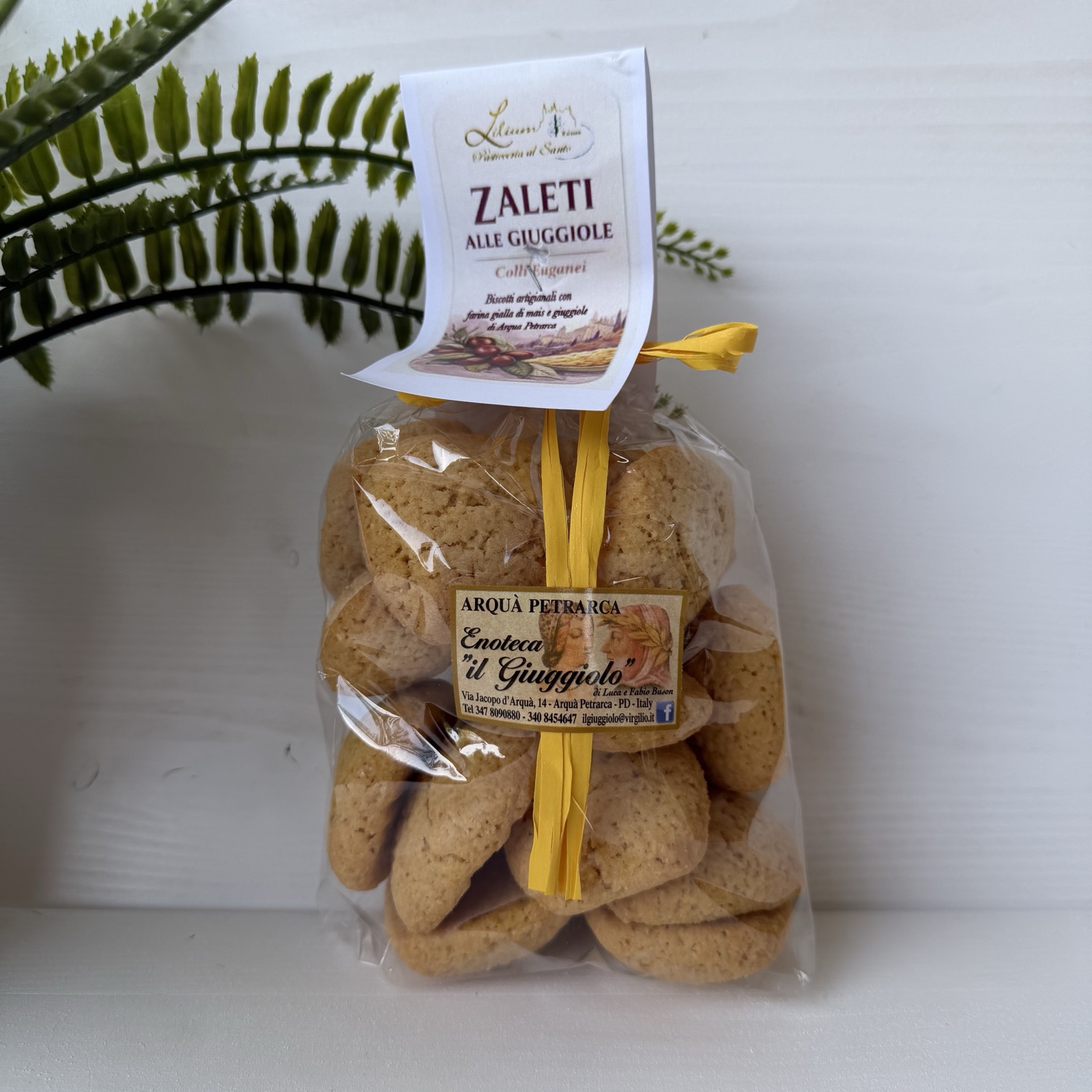 Sacchetto di zaleti alle giuggiole dei Colli Euganei